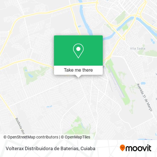 Volterax Distribuidora de Baterias map