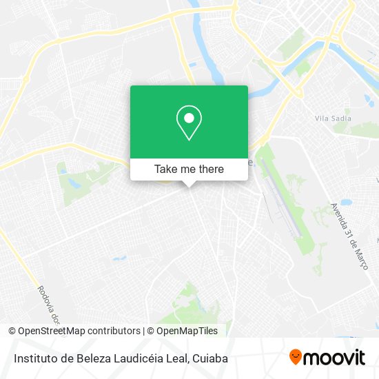Instituto de Beleza Laudicéia Leal map