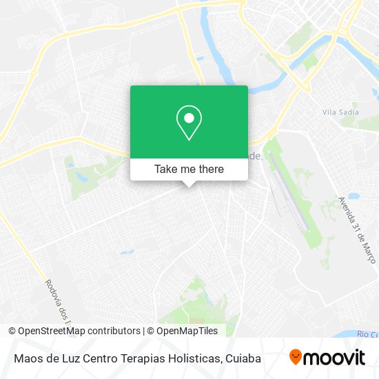 Maos de Luz Centro Terapias Holisticas map