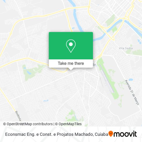 Econsmac Eng. e Const. e Projatos Machado map