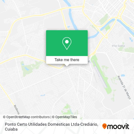 Ponto Certo Utilidades Domésticas Ltda-Crediário map