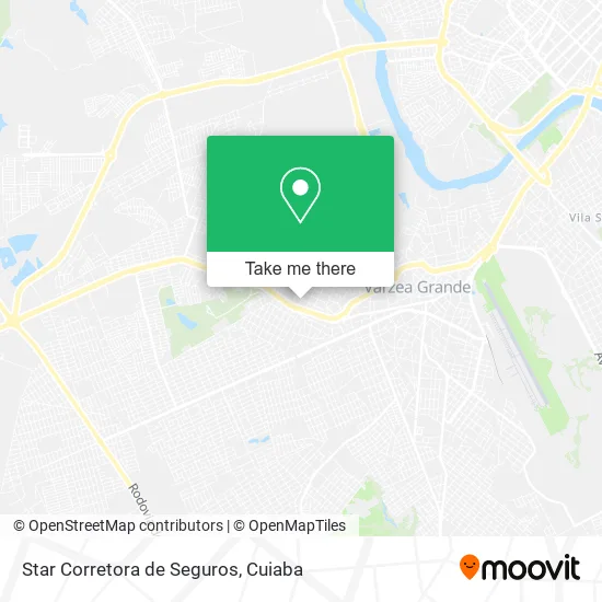 Star Corretora de Seguros map