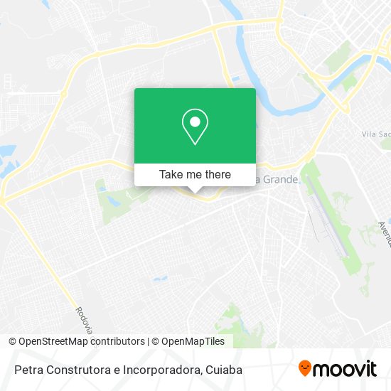 Petra Construtora e Incorporadora map