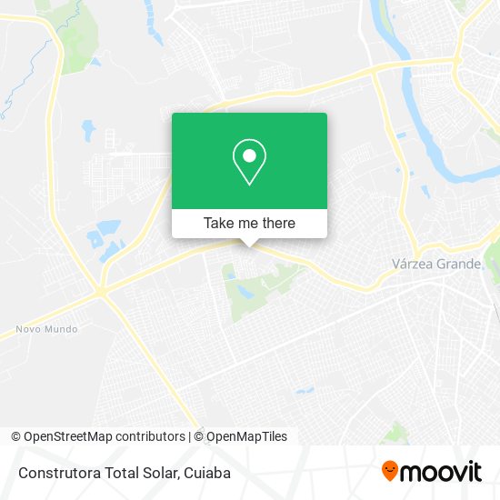 Construtora Total Solar map