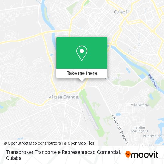Transbroker Tranporte e Representacao Comercial map