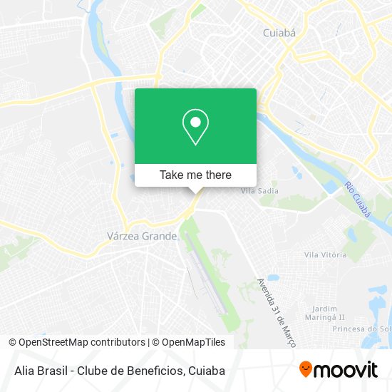Alia Brasil - Clube de Beneficios map
