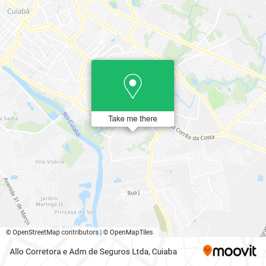 Allo Corretora e Adm de Seguros Ltda map