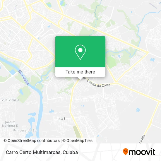 Carro Certo Multimarcas map