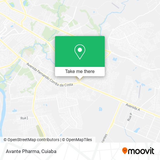 Mapa Avante Pharma