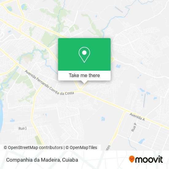 Companhia da Madeira map