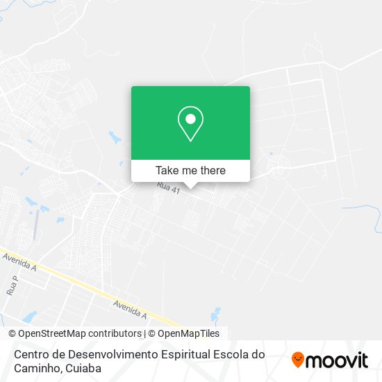 Centro de Desenvolvimento Espiritual Escola do Caminho map