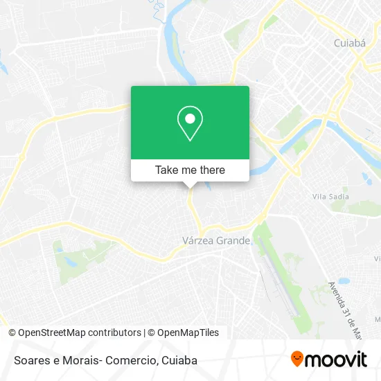 Soares e Morais- Comercio map