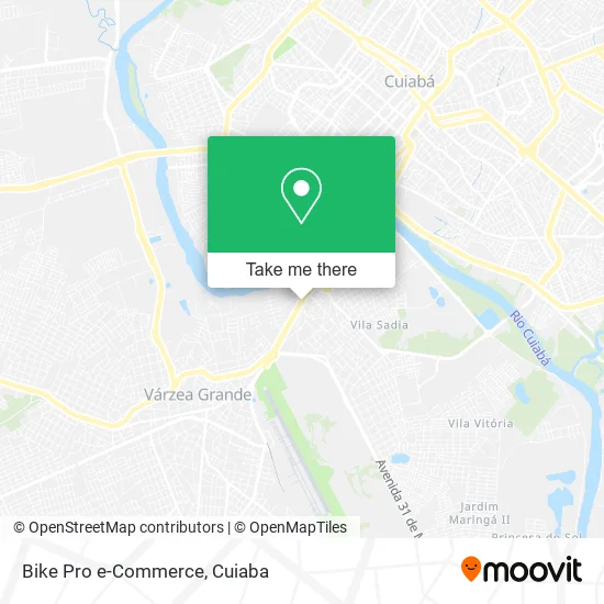 Bike Pro e-Commerce map