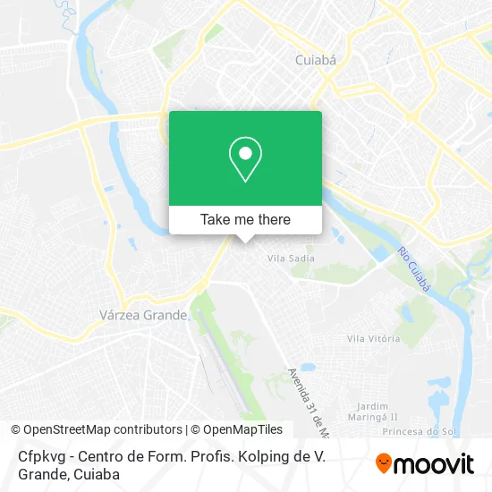 Cfpkvg - Centro de Form. Profis. Kolping de V. Grande map