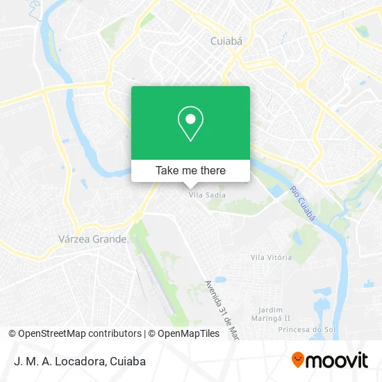 J. M. A. Locadora map