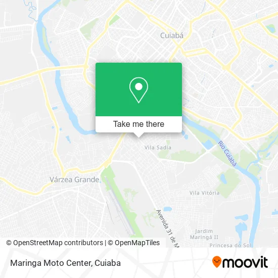 Maringa Moto Center map