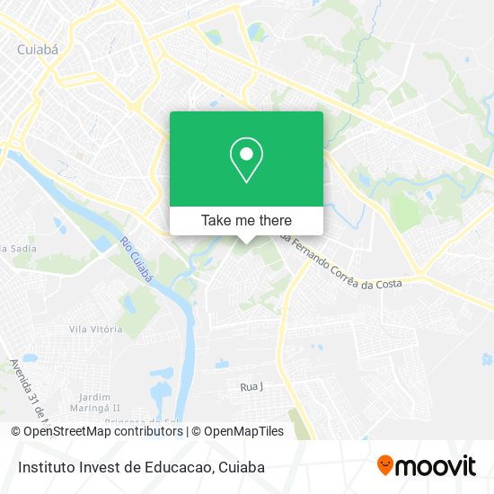 Instituto Invest de Educacao map