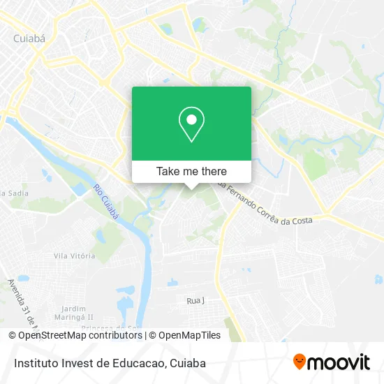 Instituto Invest de Educacao map