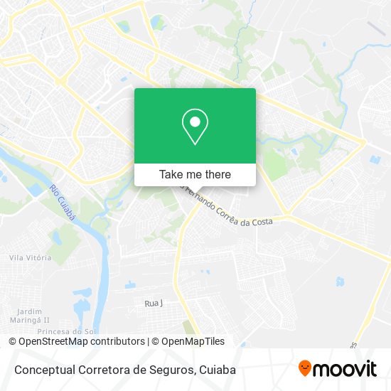 Conceptual Corretora de Seguros map