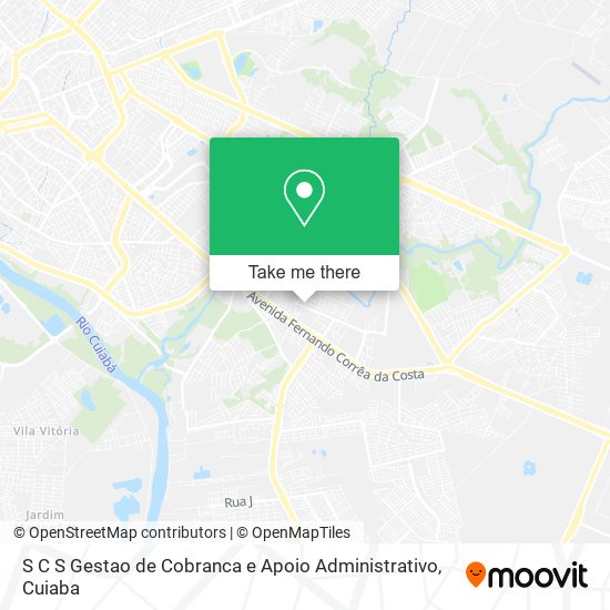 S C S Gestao de Cobranca e Apoio Administrativo map