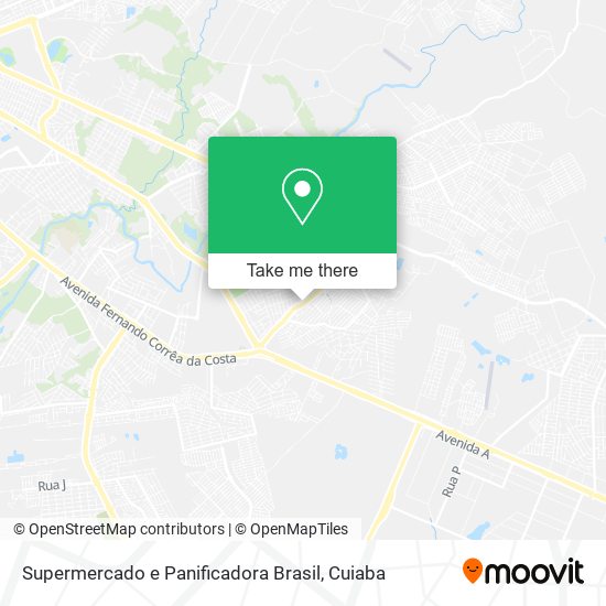Supermercado e Panificadora Brasil map