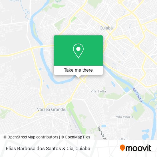 Elias Barbosa dos Santos & Cia map