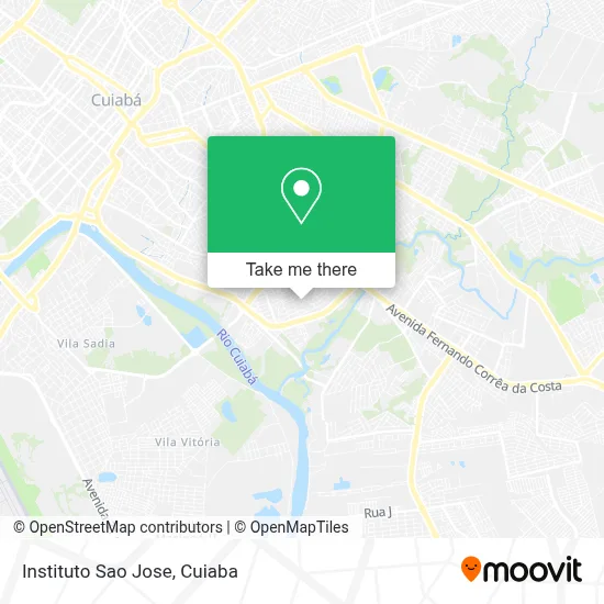 Instituto Sao Jose map