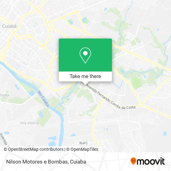 Nilson Motores e Bombas map