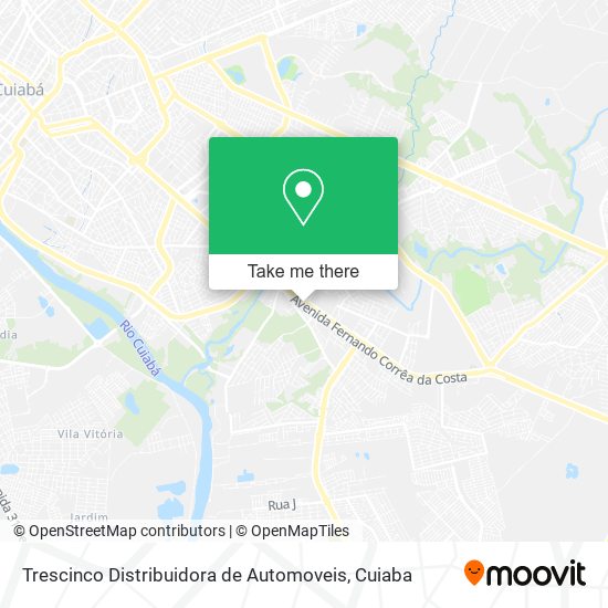 Trescinco Distribuidora de Automoveis map