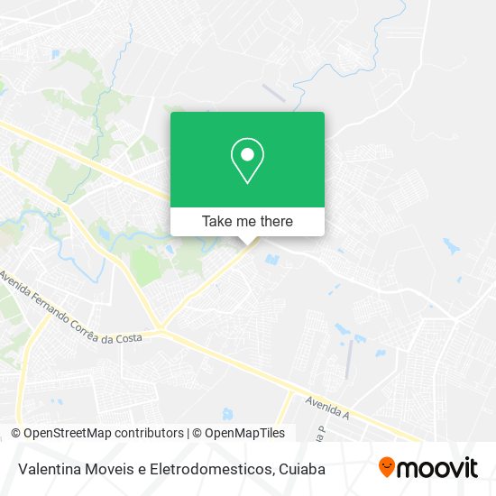 Valentina Moveis e Eletrodomesticos map