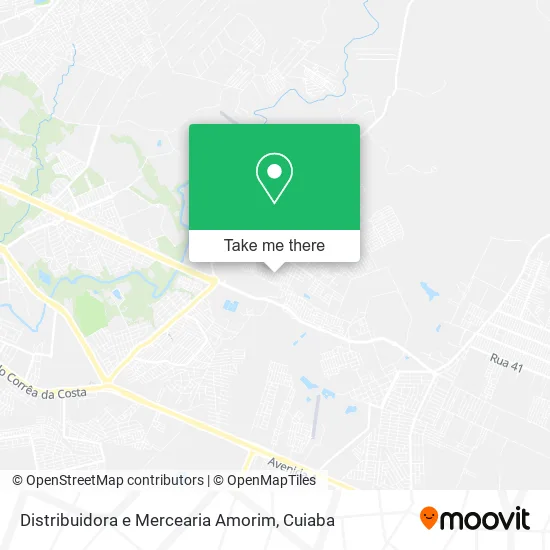 Distribuidora e Mercearia Amorim map