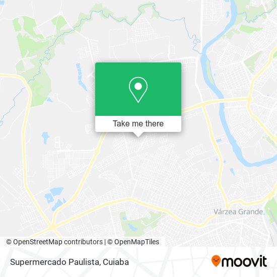 Mapa Supermercado Paulista