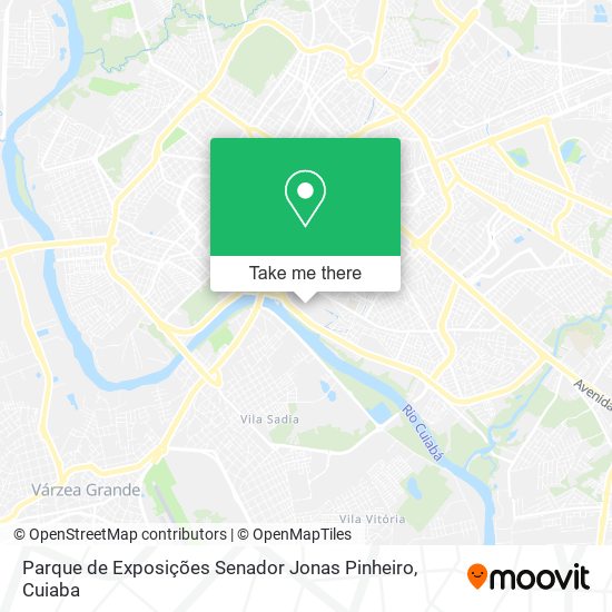 Parque de Exposições Senador Jonas Pinheiro map