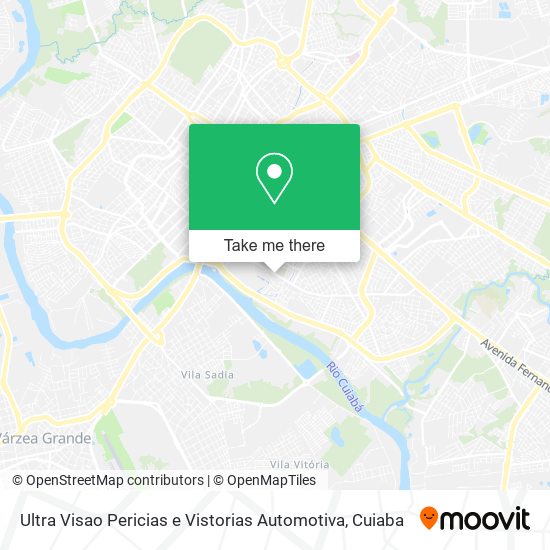 Ultra Visao Pericias e Vistorias Automotiva map