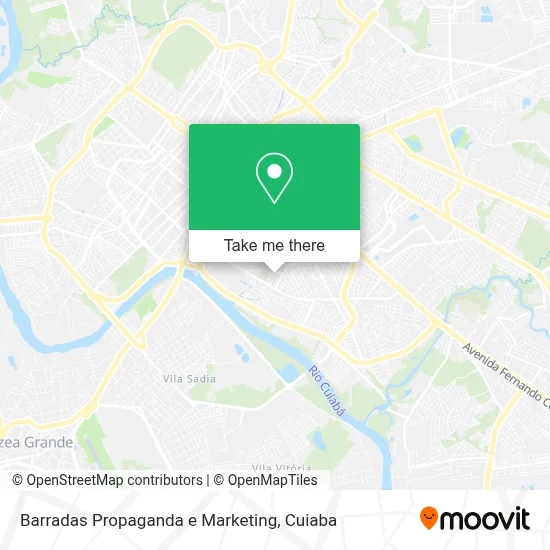 Barradas Propaganda e Marketing map