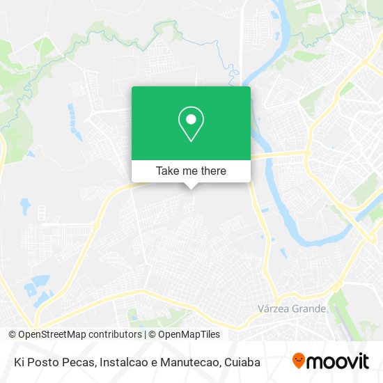 Ki Posto Pecas, Instalcao e Manutecao map