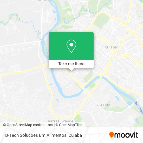 B-Tech Solucoes Em Alimentos map