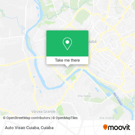 Auto Visao Cuiaba map