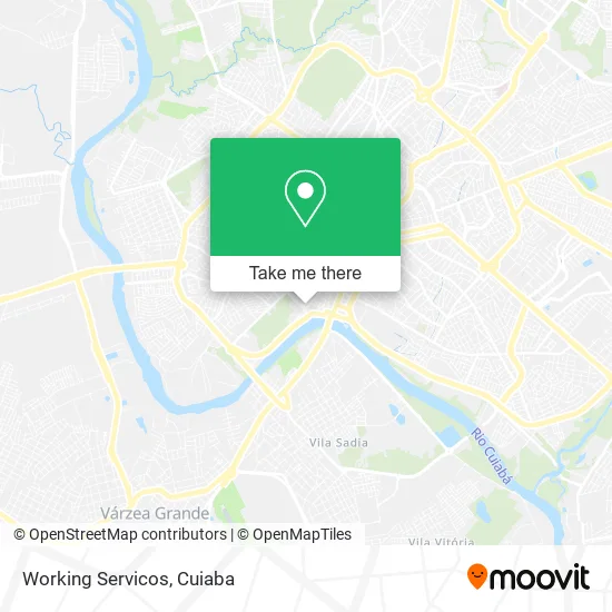 Working Servicos map