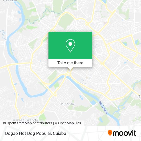 Dogao Hot Dog Popular map