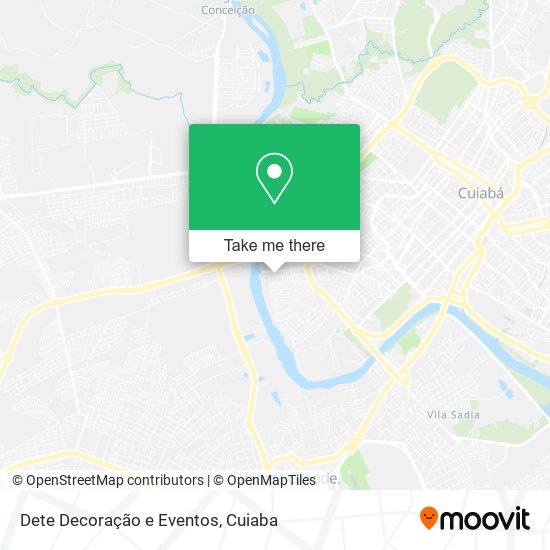 Dete Decoração e Eventos map