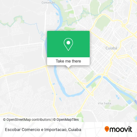 Escobar Comercio e Importacao map