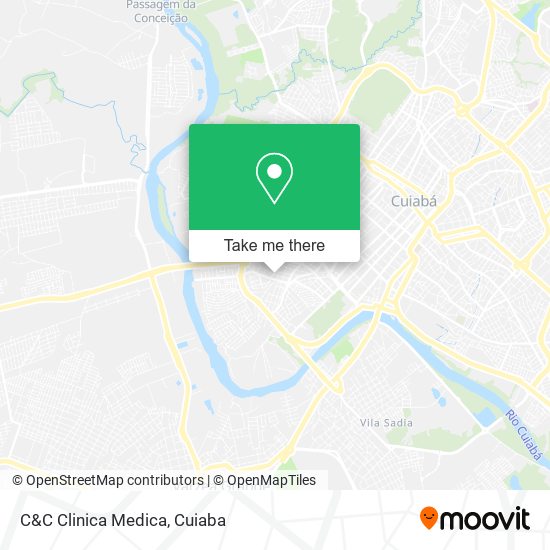 Mapa C&C Clinica Medica