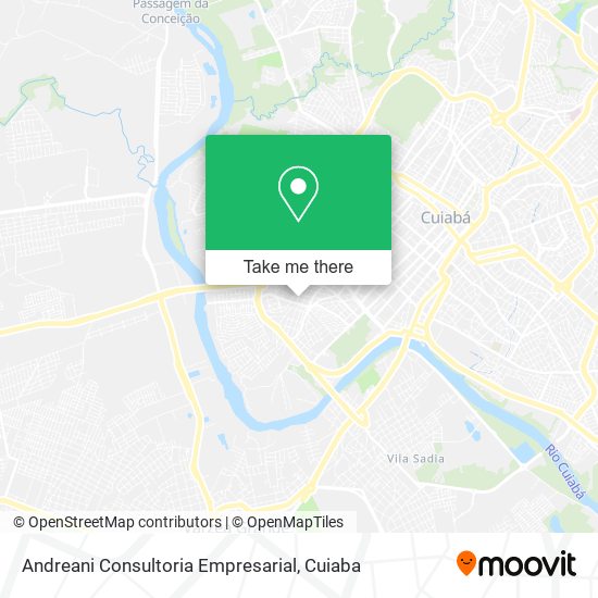 Mapa Andreani Consultoria Empresarial