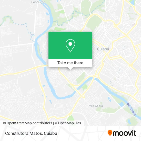 Construtora Matos map