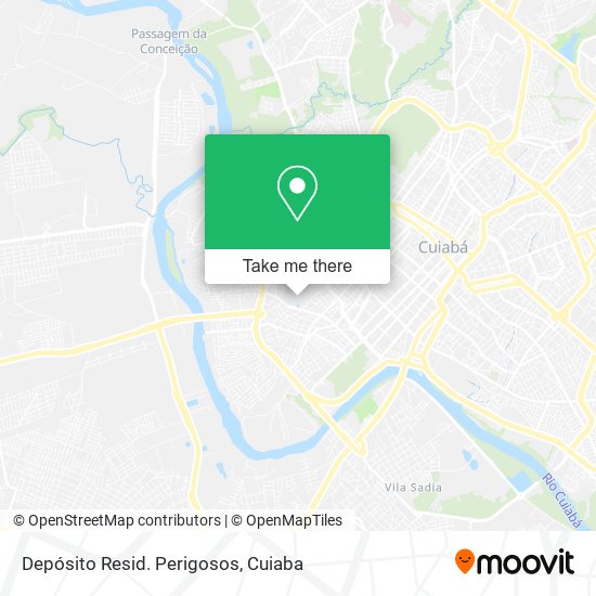 Depósito Resid. Perigosos map