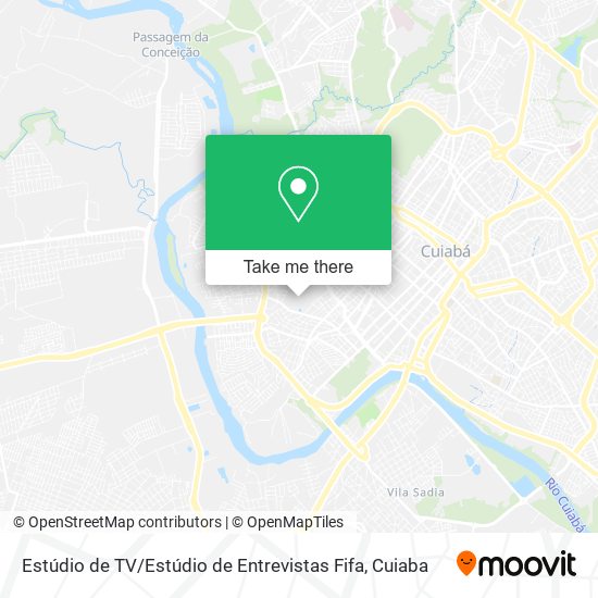 Estúdio de TV / Estúdio de Entrevistas Fifa map