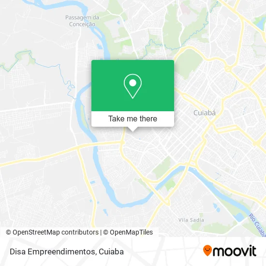 Disa Empreendimentos map