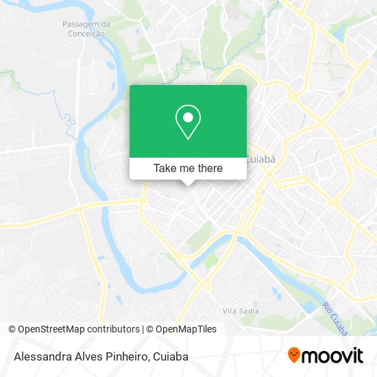 Alessandra Alves Pinheiro map