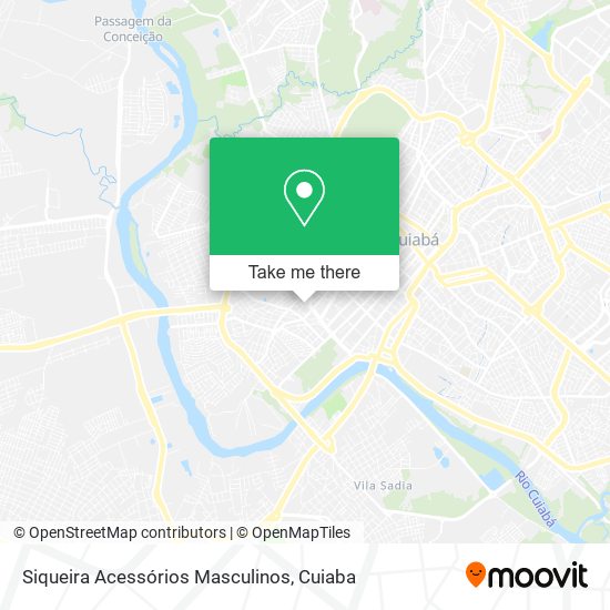 Siqueira Acessórios Masculinos map